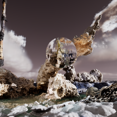 Jakob Kudsk Steensen (*1987) Hero, The Ephemeral Lake, work in progress, 2023